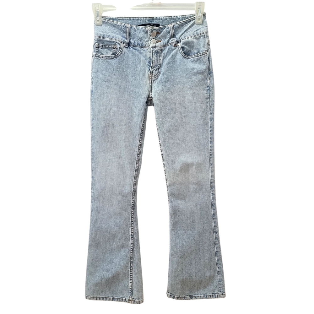 Women's Victoria Secret Bootcut London Jean With Butt Lift Panel Size 2